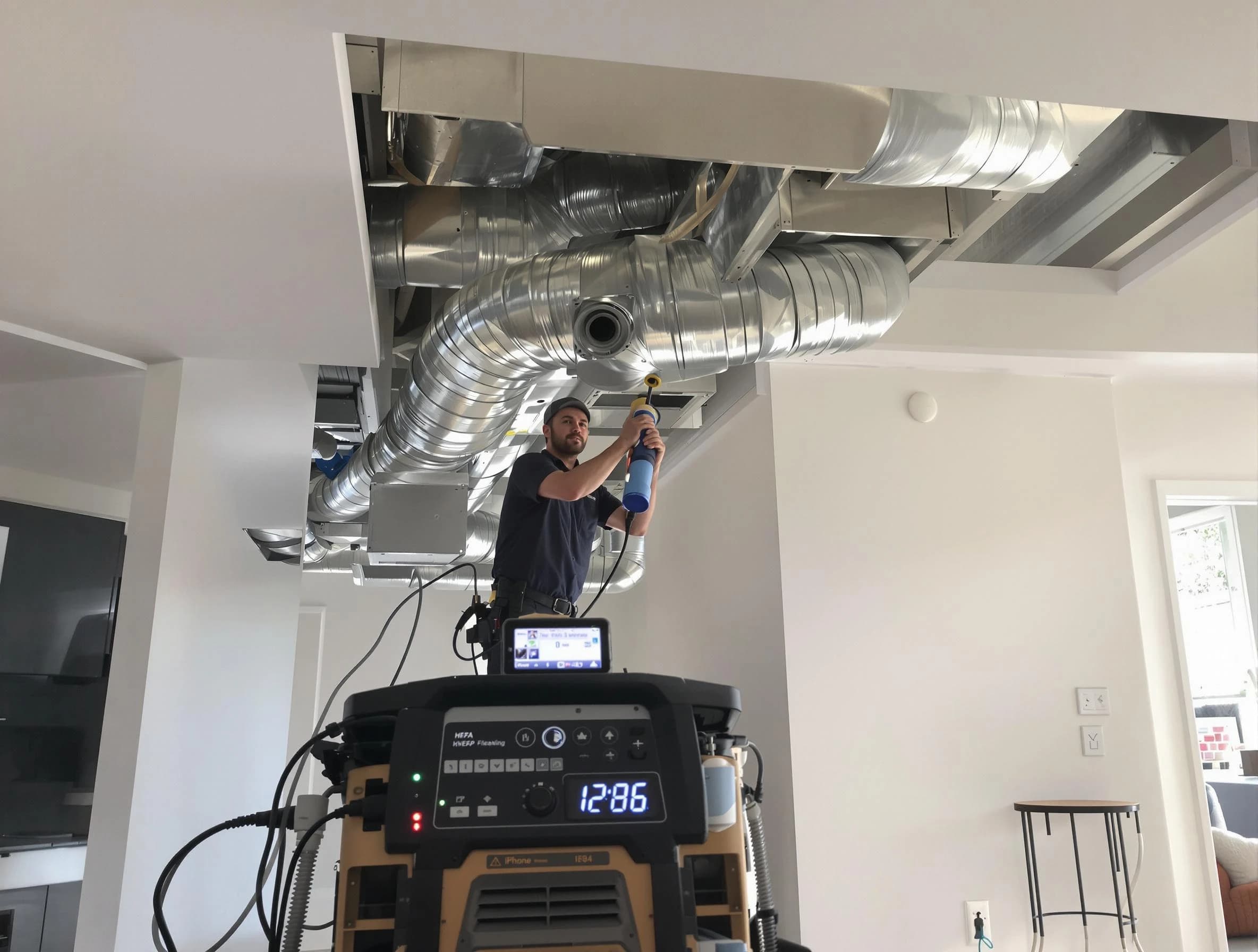 Advanced pure air duct cleaning by Evergreen Air Duct Cleaning in Evergreen