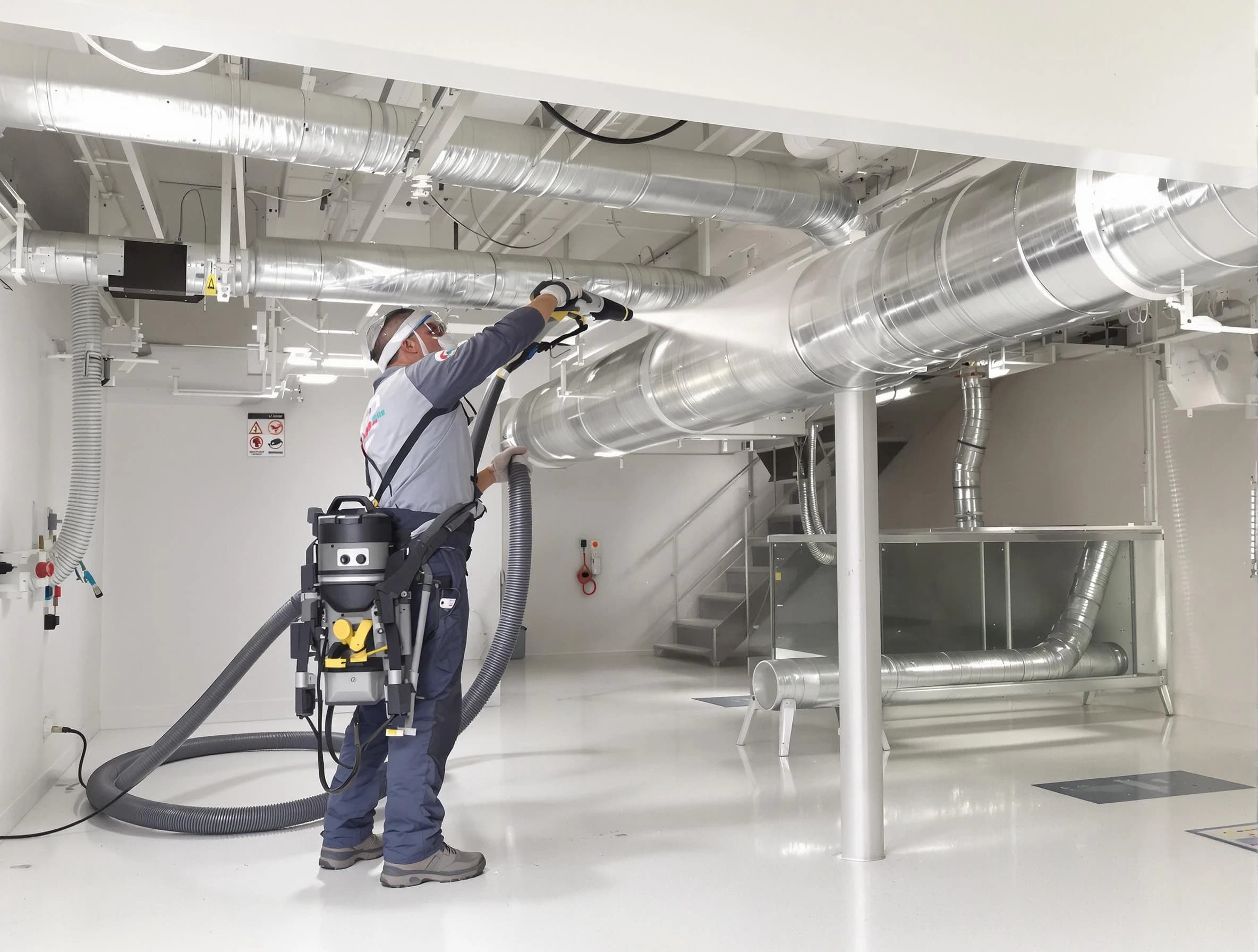 Professional central duct cleaning by Evergreen Air Duct Cleaning in Evergreen