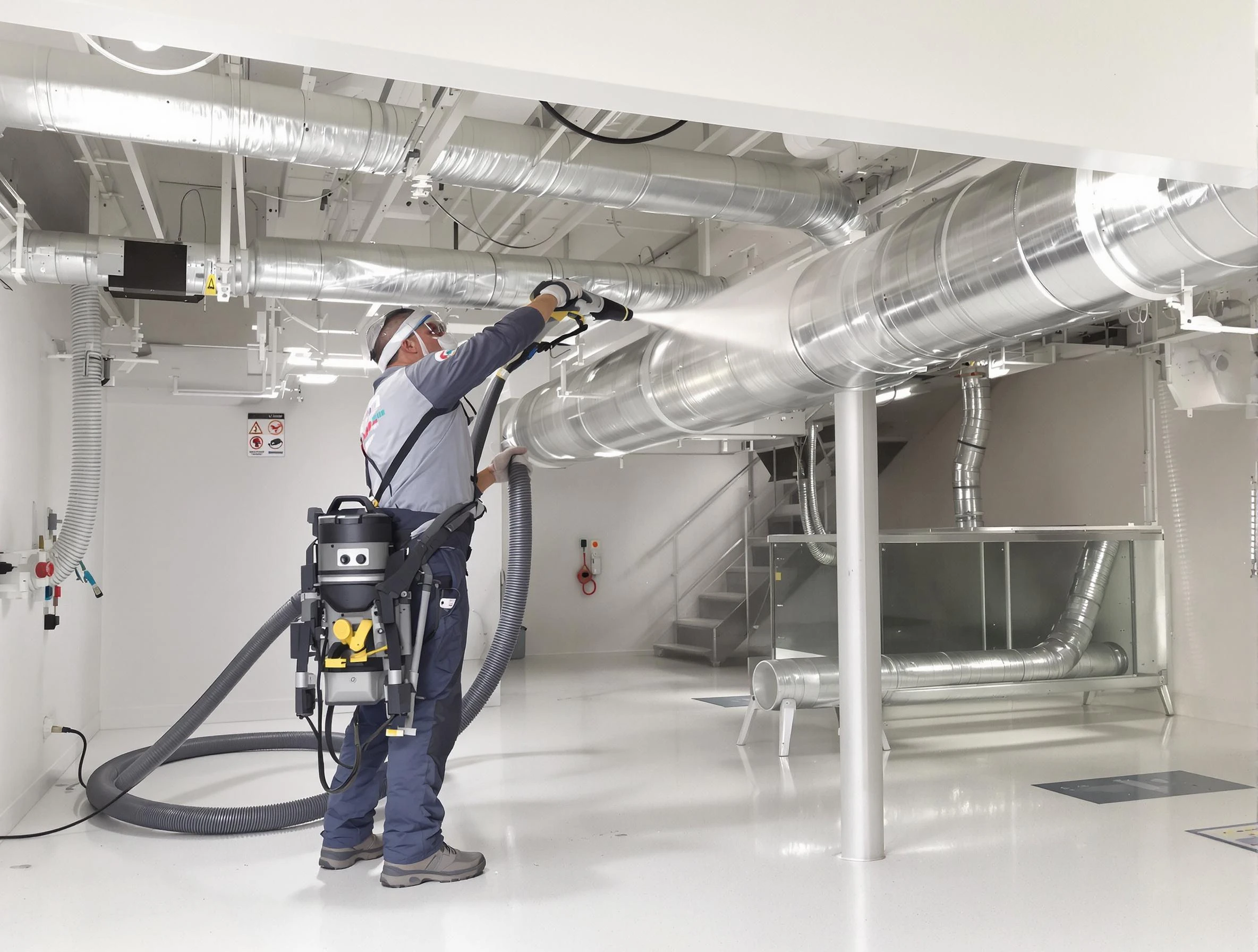 Professional central duct cleaning by Evergreen Air Duct Cleaning in Evergreen