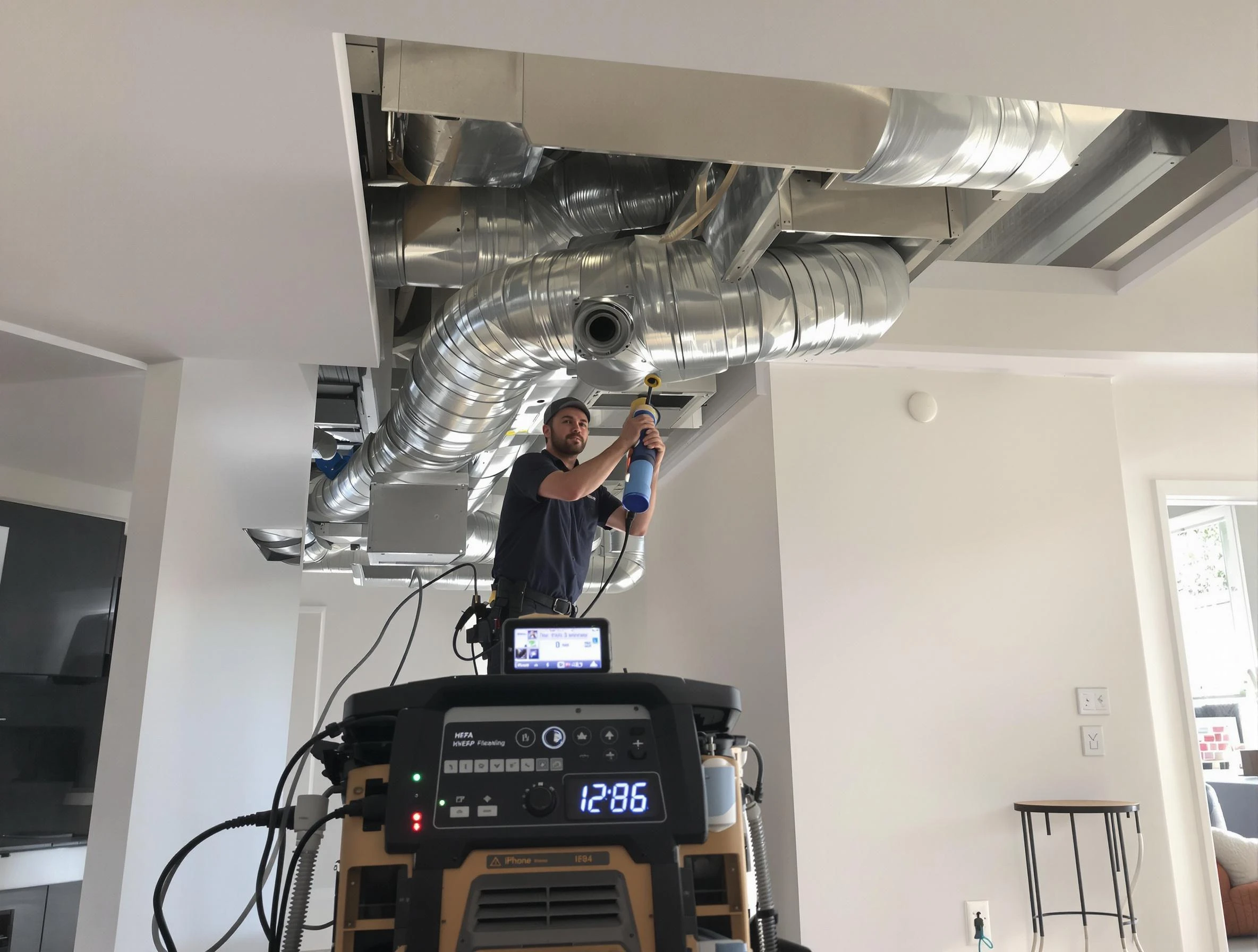 Advanced pure air duct cleaning by Evergreen Air Duct Cleaning in Evergreen